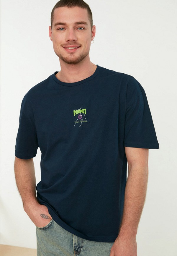 

Футболка Trendyol, Зеленый, Trendyol RTLABF809601
