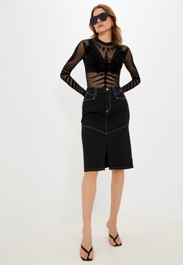 фото Юбка джинсовая trendyol