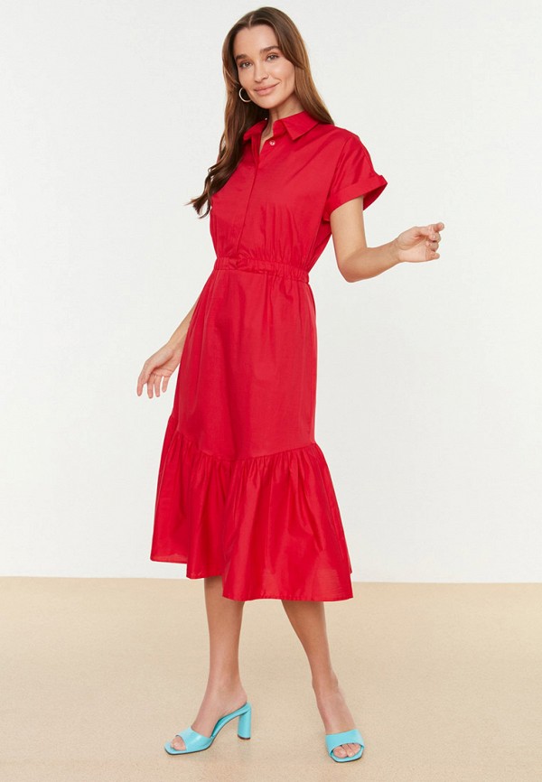

Платье Trendyol, Красный, Trendyol RTLABF816401