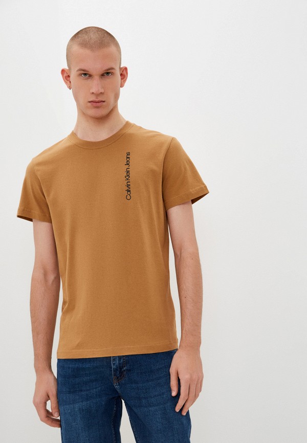 

Футболка Calvin Klein Jeans, Коричневый