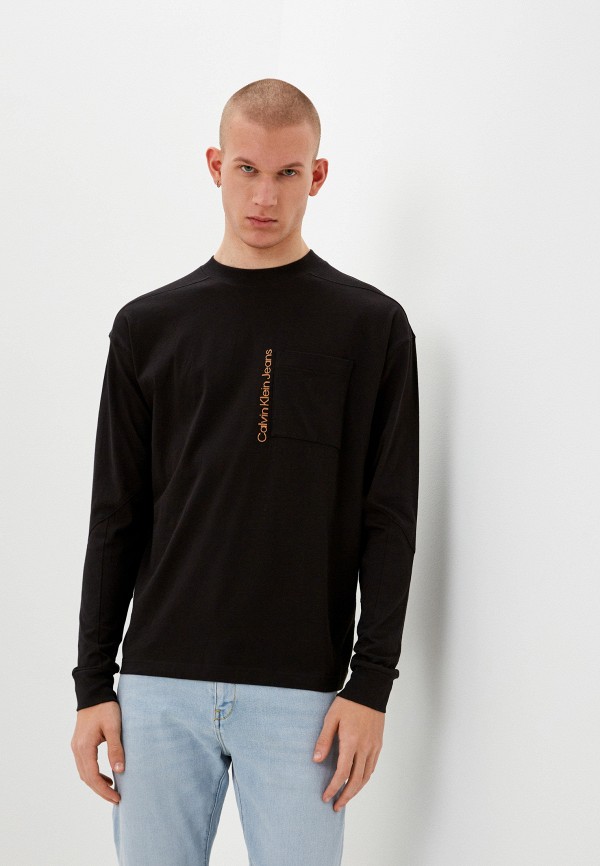 

Лонгслив Calvin Klein Jeans, Черный