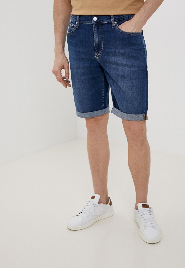 

Шорты джинсовые Calvin Klein Jeans, Синий