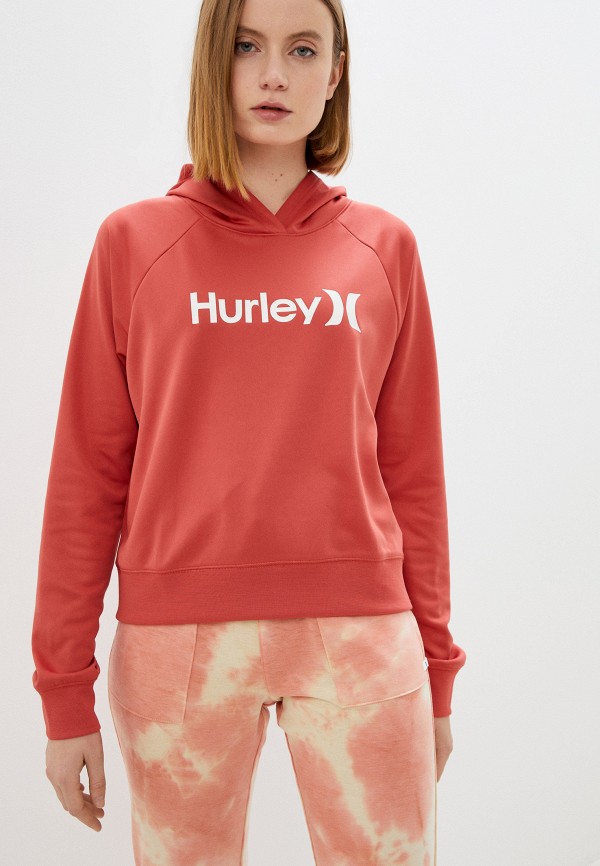 Худи Hurley кораллового цвета