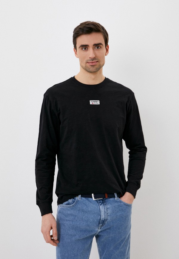 

Лонгслив Tommy Jeans, Черный