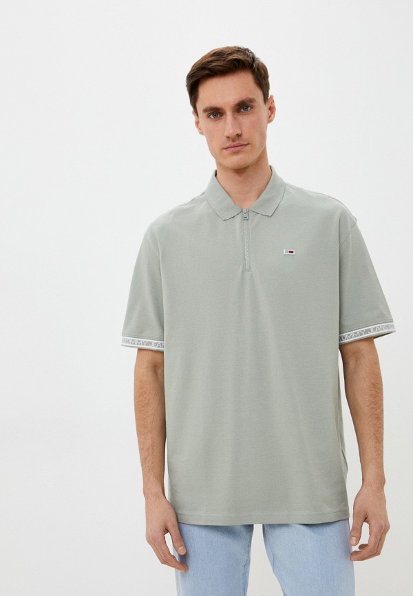 

Поло Tommy Jeans, Зеленый