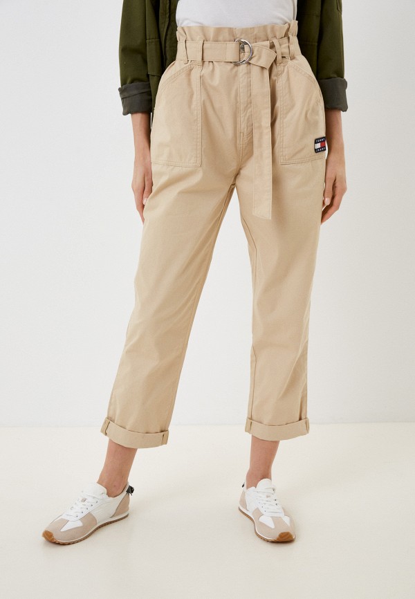 

Брюки Tommy Jeans, Бежевый