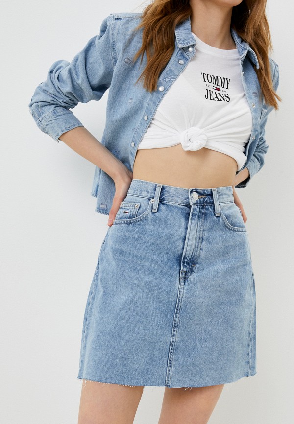 

Юбка джинсовая Tommy Jeans, Голубой