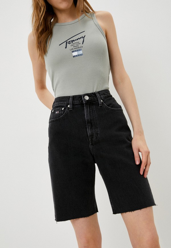 

Шорты джинсовые Tommy Jeans, Черный