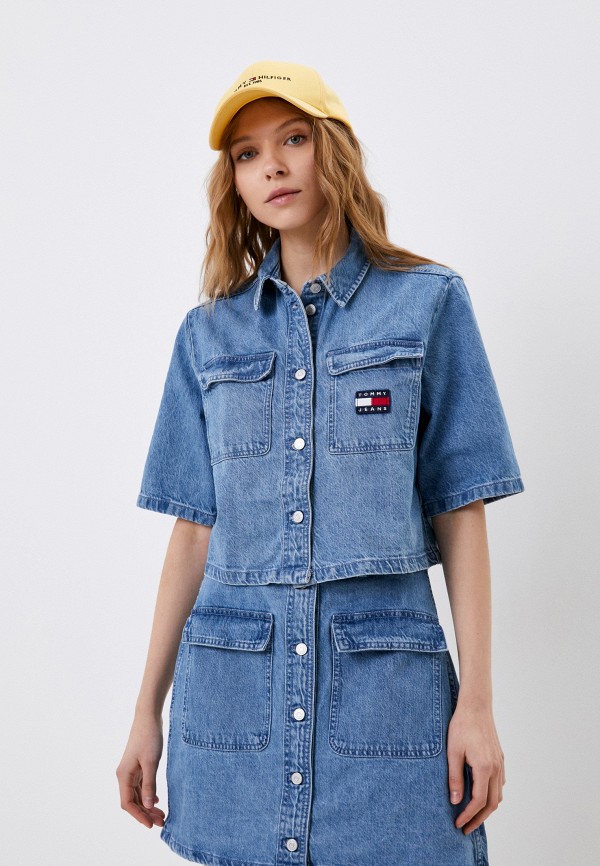 

Рубашка джинсовая Tommy Jeans, Голубой