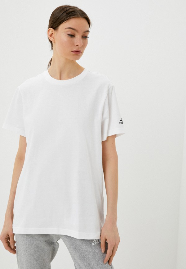 

Футболка adidas, Белый, BOS BLANK TEE W