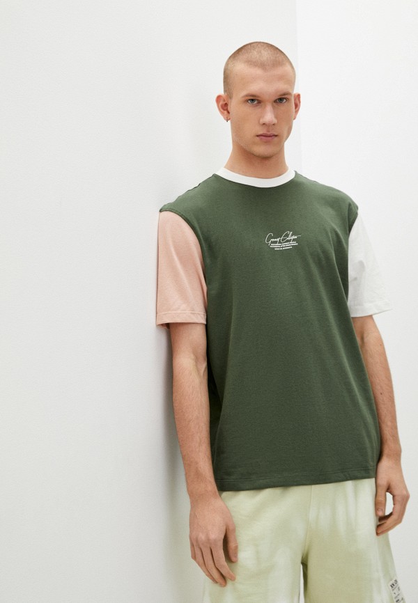 

Футболка River Island, Хаки, River Island RTLABG075401