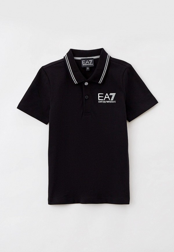 

Поло EA7, Черный