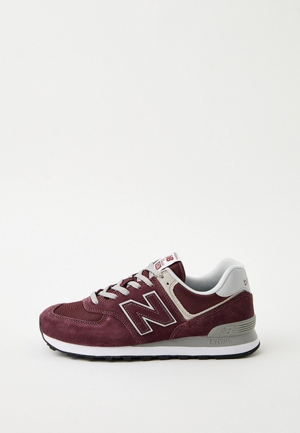 

Кроссовки New Balance, Бордовый, 574