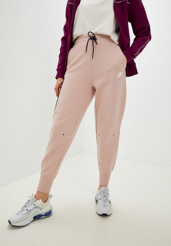 

Брюки спортивные Nike, Розовый, W NSW TCH FLC ESSNTL HR PNT