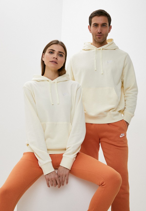 

Худи Nike, Желтый, M NSW CLUB HOODIE PO FT