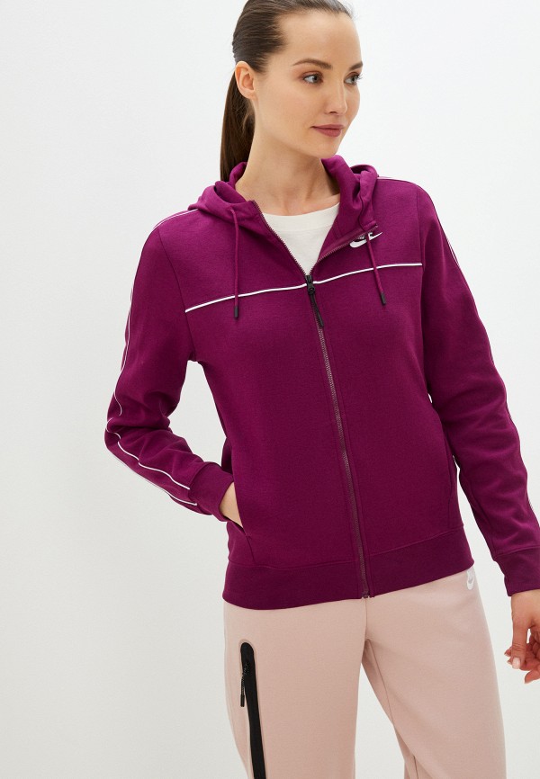 

Толстовка Nike, Фуксия, W NSW MLNM ESSNTL FLC FZ HDY