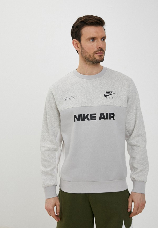

Свитшот Nike, Серый, M NSW NIKE AIR BB CREW