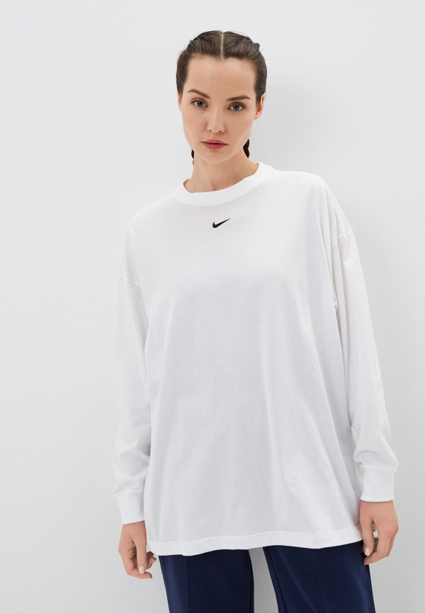 

Лонгслив Nike, Белый, W NSW ESSNTL LS TOP