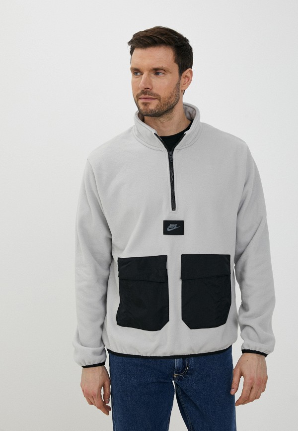 

Олимпийка Nike, Серый, M NSW SPU TF POLAR FLC HZ TOP
