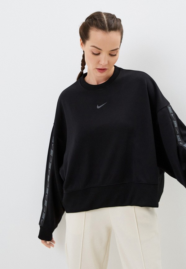 

Свитшот Nike, Черный, W NSW PK TAPE OS CREW