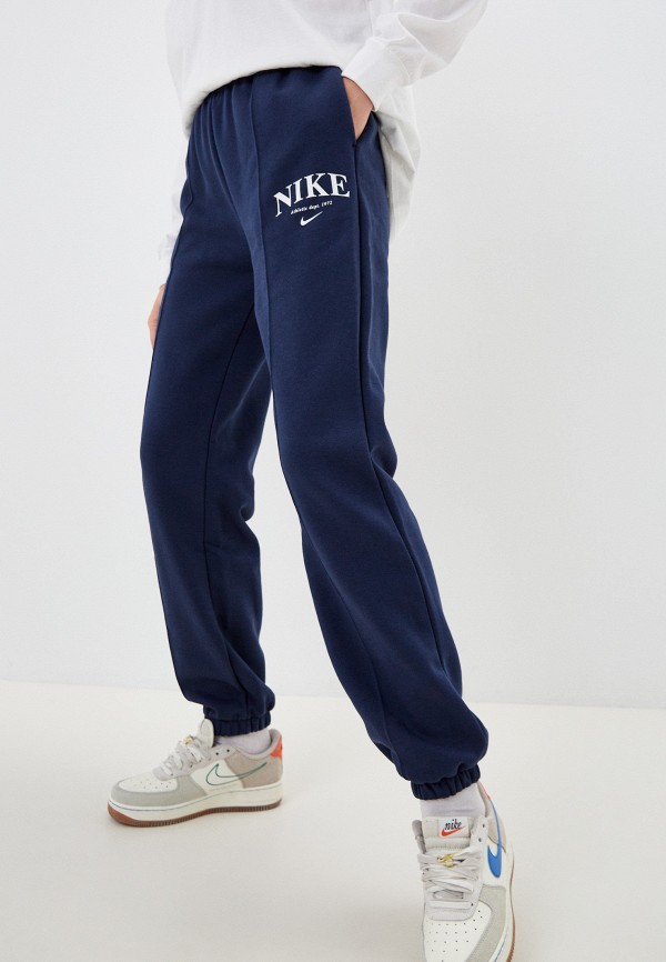 

Брюки спортивные Nike, Синий, W NSW ESSNTL CLCTN FLC MR PT G