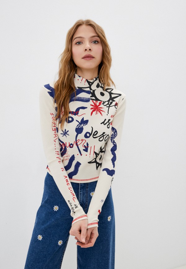 

Водолазка Desigual, Бежевый