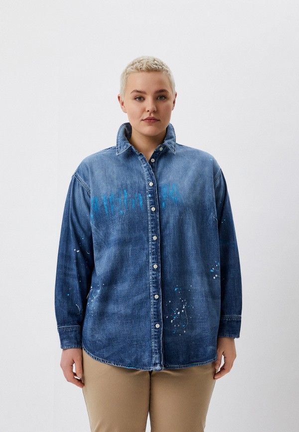 

Рубашка джинсовая Lauren Ralph Lauren, Синий, Lauren Ralph Lauren RTLABG185501