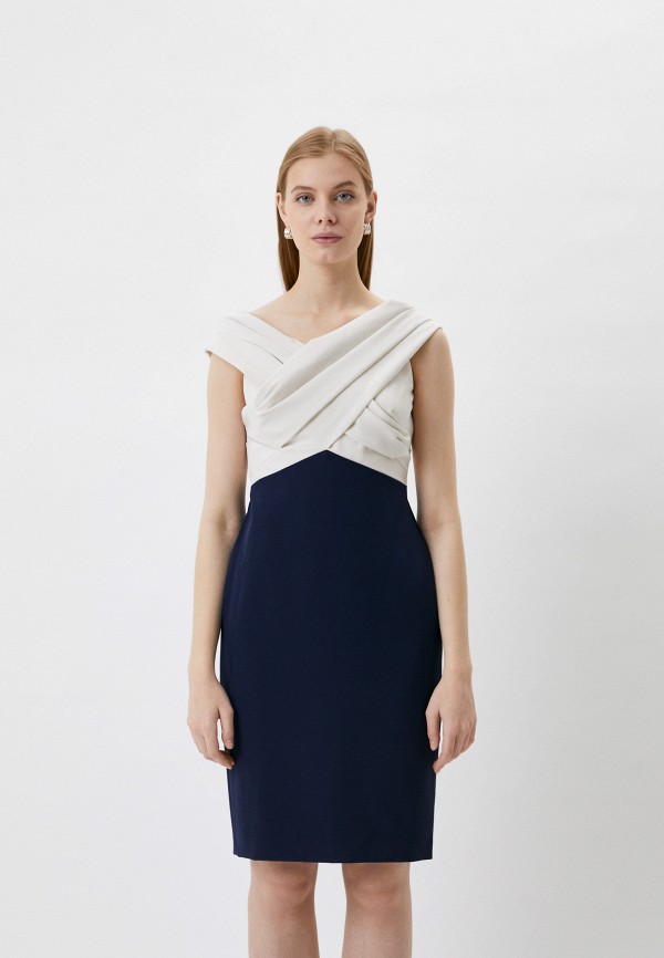 Платье Lauren Ralph Lauren синего цвета