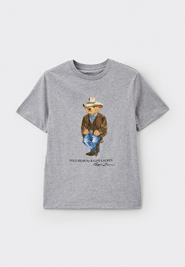 

Футболка Polo Ralph Lauren, Серый, Polo Ralph Lauren RTLABG189201