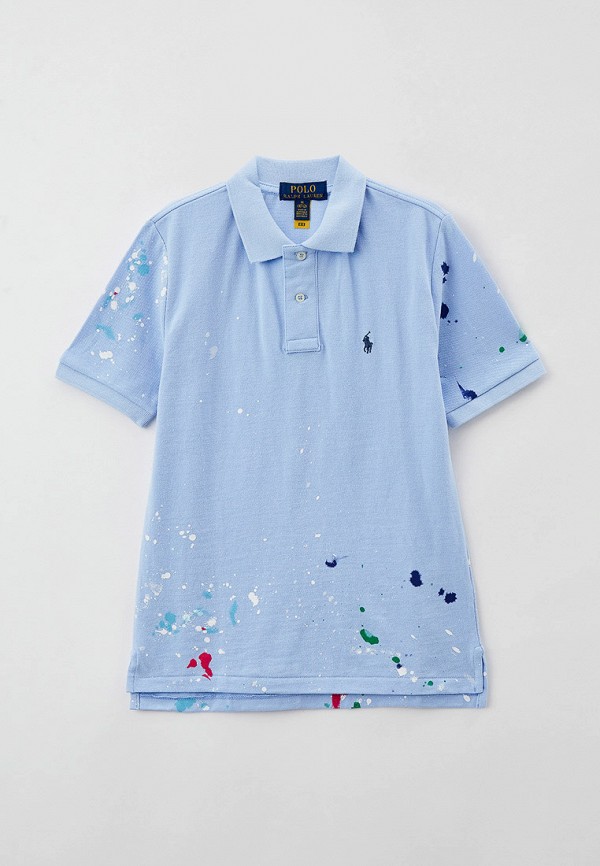 

Поло Polo Ralph Lauren, Голубой, Polo Ralph Lauren RTLABG189701
