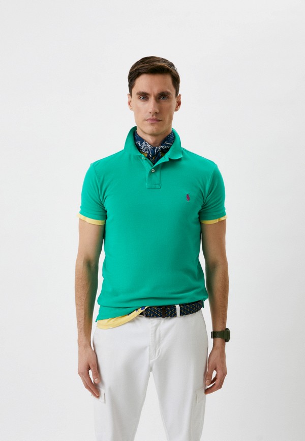 

Поло Polo Ralph Lauren, Зеленый, Polo Ralph Lauren RTLABG191801