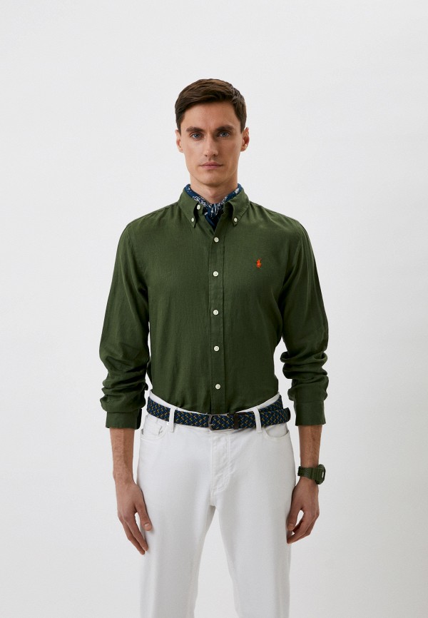 

Рубашка Polo Ralph Lauren, Хаки, Polo Ralph Lauren RTLABG192301