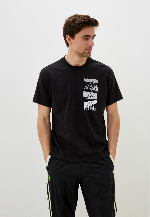 

Футболка adidas, Черный, M BL Q2 T