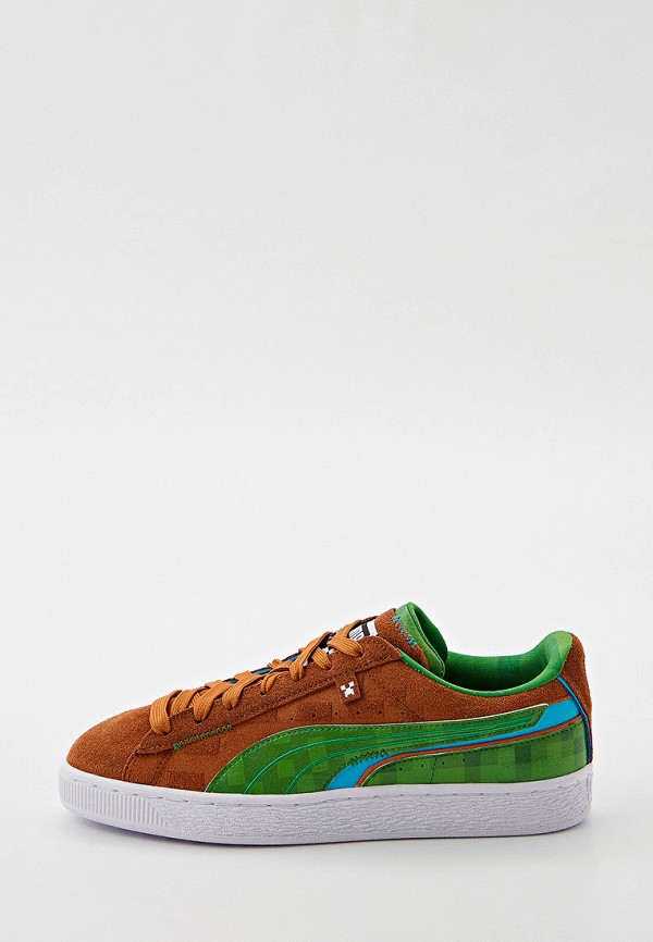 

Кеды PUMA, Коричневый, Suede Minecraft Jr