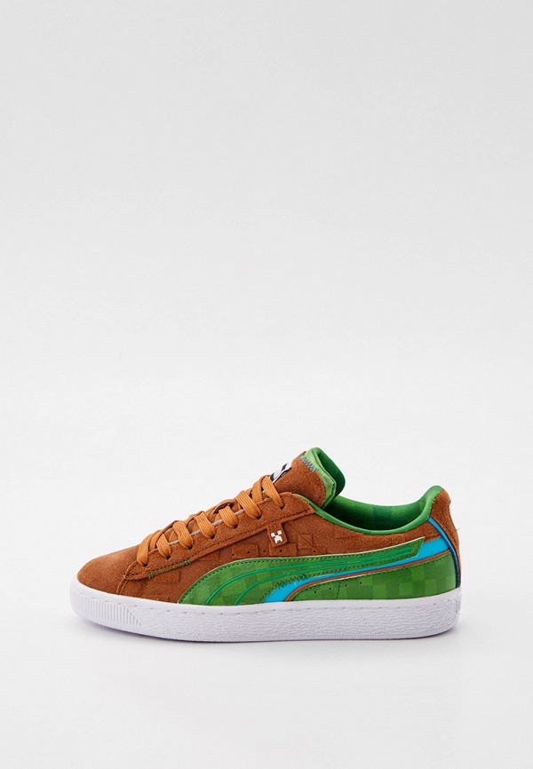 

Кеды PUMA, Коричневый, Suede Minecraft Jr