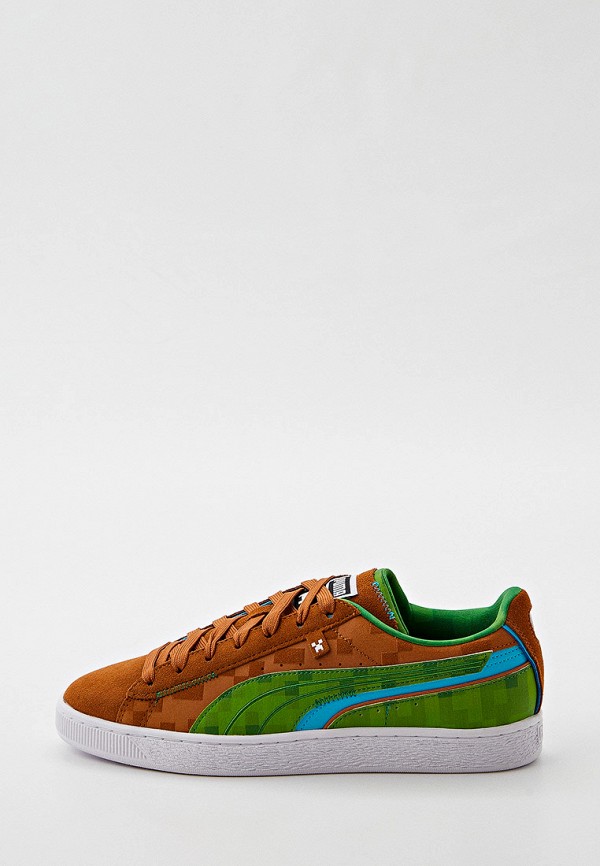 

Кеды PUMA, Коричневый, Suede Minecraft