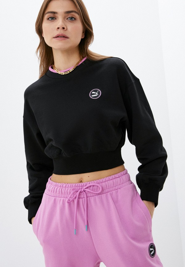 

Свитшот PUMA, Черный, SWxP Crew TR