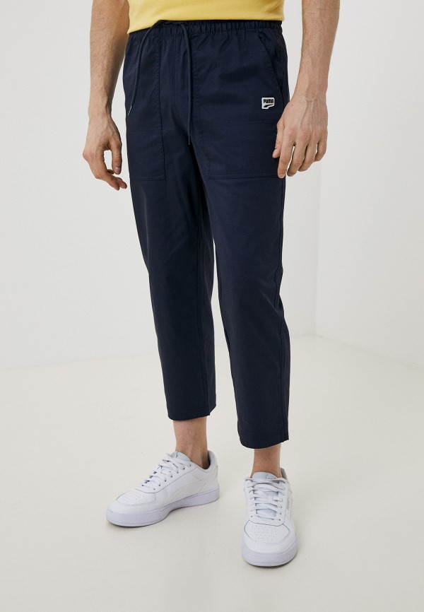 

Брюки PUMA, Синий, Downtown Twill Tapered Pants