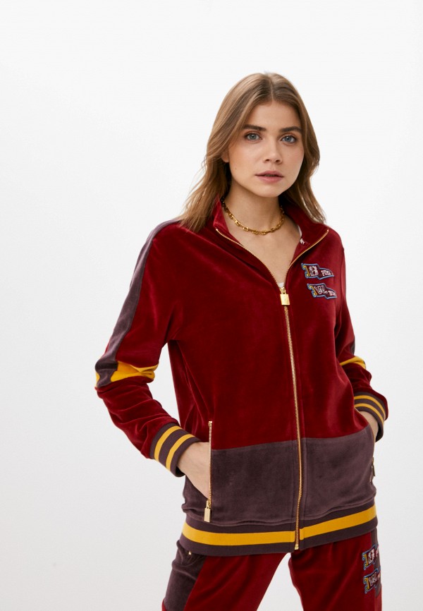 

Олимпийка PUMA, Бордовый, TYE VELOUR TRACK JACKET