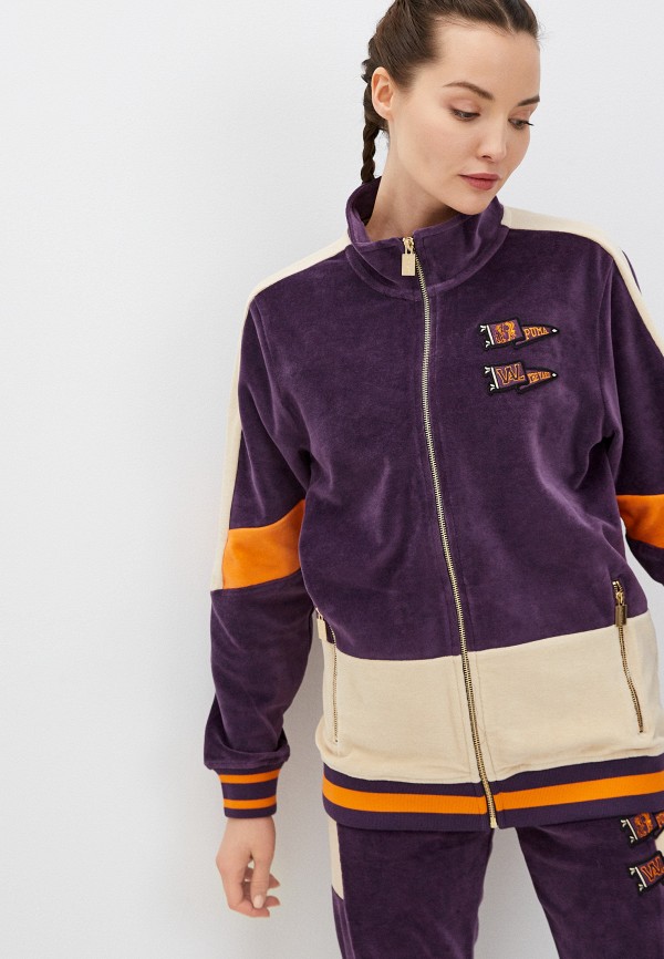 

Олимпийка PUMA, Фиолетовый, TYE VELOUR TRACK JACKET