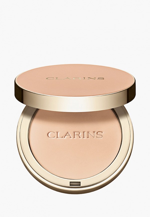 Пудра компактная Clarins с матовым финишем