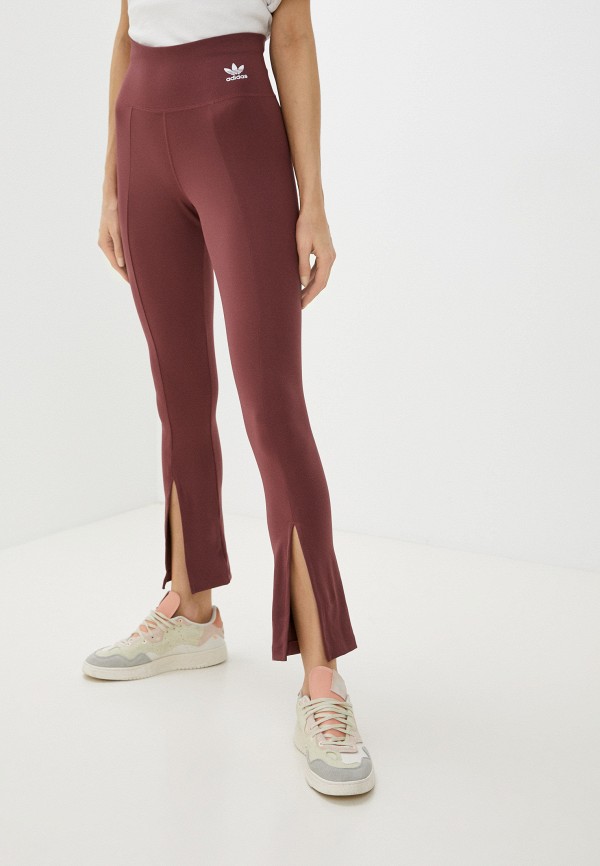 

Брюки спортивные adidas Originals, Коричневый, OPEN HEM TIGHTS