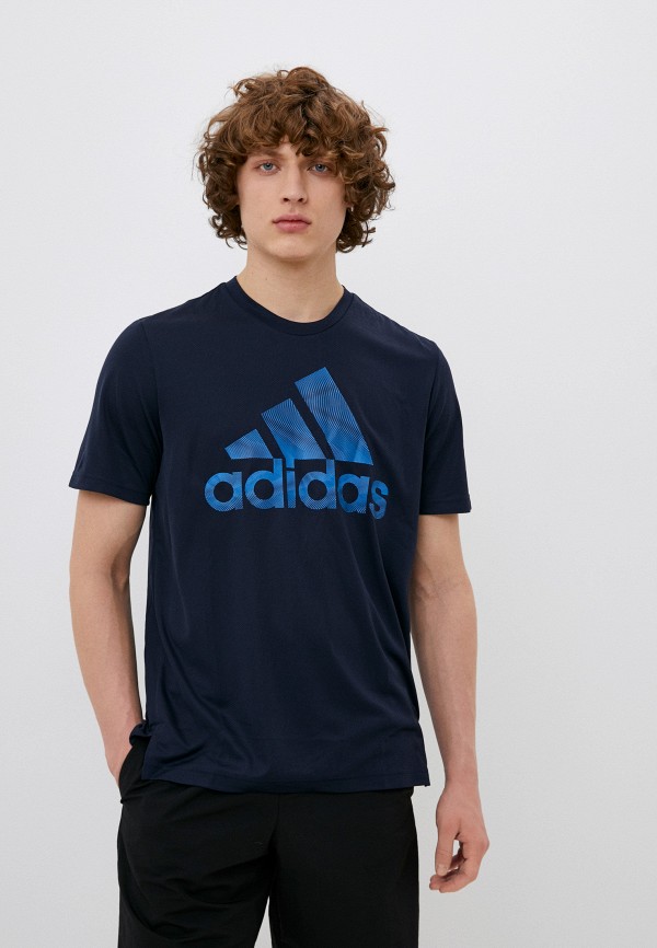 

Футболка спортивная adidas, Синий, SEASON T