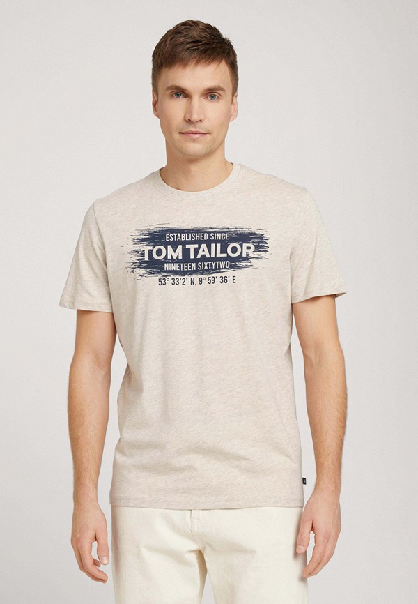 

Футболка Tom Tailor, Бежевый