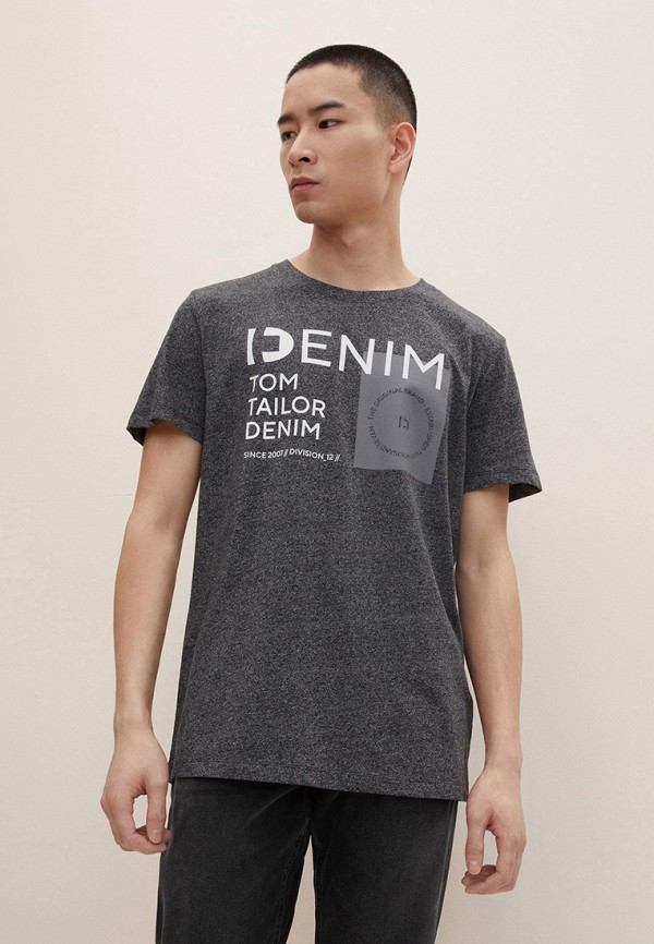 

Футболка Tom Tailor Denim, Серый