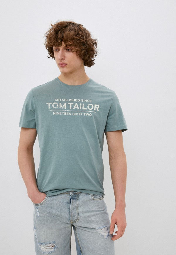 

Футболка Tom Tailor, Бирюзовый