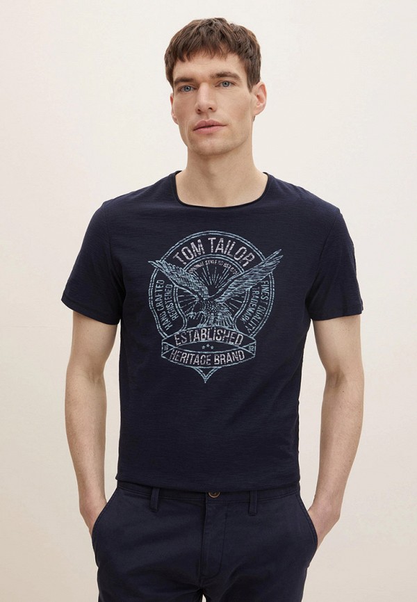 

Футболка Tom Tailor, Синий