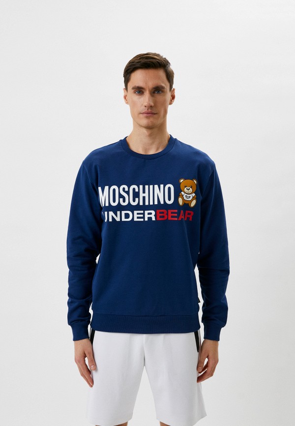

Свитшот Moschino Underwear, Синий