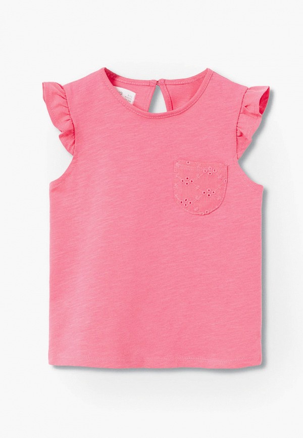 

Футболка Mango Kids, Розовый, SOL