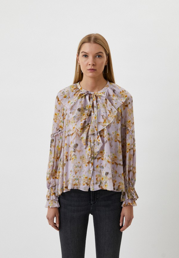 

Блуза AllSaints, Фиолетовый, ECO AVA MOMO TOP